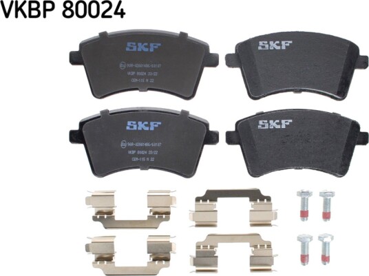 Bremseklosser SKF VKBP 80024 Bremseklosser SKF VKBP 80024