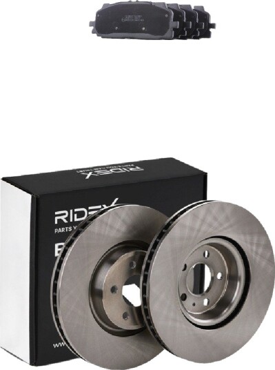 Bremseskiver og  klosser RIDEX 3405B3417