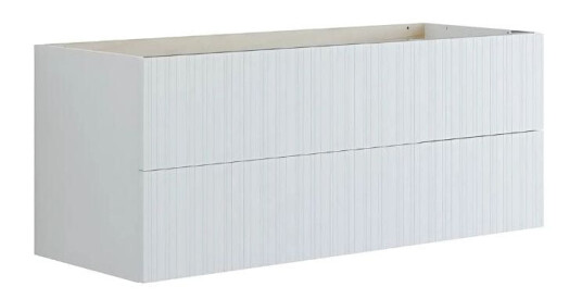 Dansani Inzo Riflet Underskap 2 Skuff B60 120xh48xd44cm Hvit Matt / 120cm Dansani Inzo Riflet Underskap 2 Skuff B60 120xh48xd44cm Hvit Matt / 120cm