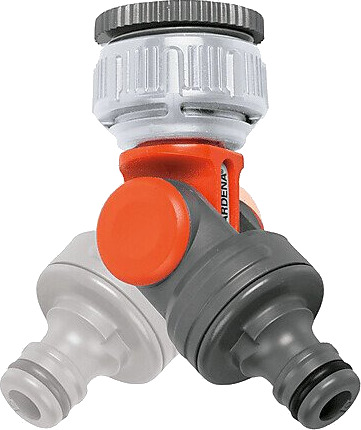 Gardena Vinklet krankobling 33,3 mm(G1")/26,5 mm(G3/4")/21 mm(G1/2")