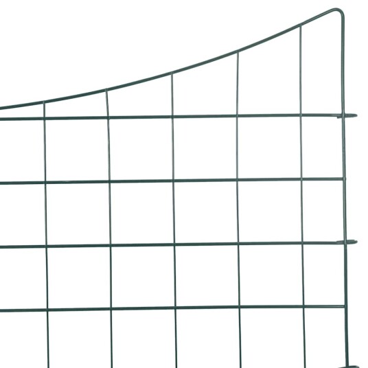 vidaXL Damhegnsett 5 pcs grønn 100 x 50 cm Stål