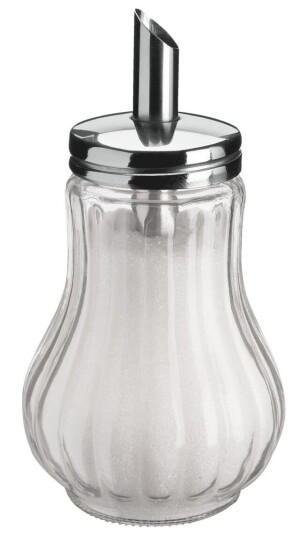 PULSIVA Sukkerstrøer Banjo; 17.6cl, 6.5x13 cm (ØxH); Transparent; 6 Stykk / Forpakning