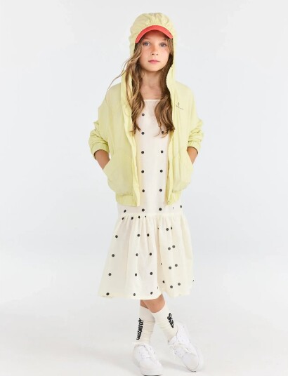 THE ANIMALS OBSERVATORY Fox Kid Windbreaker Soft Yellow Yellow 116 THE ANIMALS OBSERVATORY Fox Kid Windbreaker Soft Yellow Yellow 116