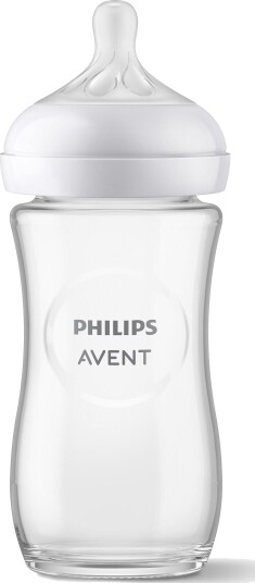 Philips Avent Natural Response Glassflaske 240 ml BPA-fri Philips Avent Natural Response Glassflaske 240 ml BPA-fri