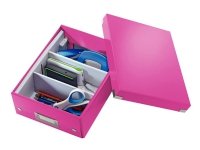 Leitz Click & Store WOW Small - Lagerboks - rosa