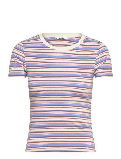 Monki Tight Mini T Shirt Multi/patterned S