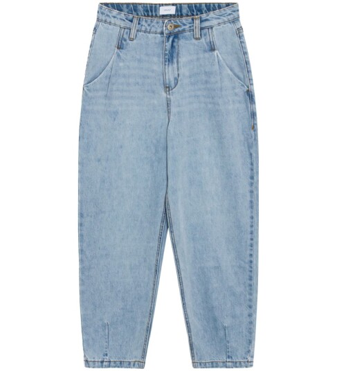 Grunt Jeans Romslig Wave Blue 10 år 140 Jeans Blå