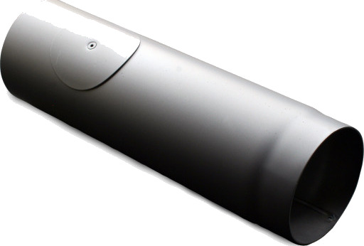 Ø 150 x 500 mm rett røykrør med renseluke for Atmos vedfyrt kjele