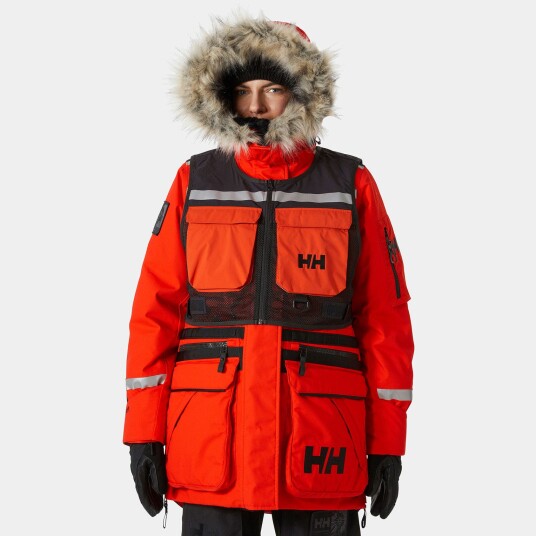 Helly Hansen Arctic Patrol Flerlags Parkas 2.0 Dame Oransje M