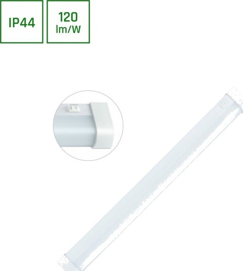 Spectrum 60cm 15W Aquatica LED armatur   IP44 rund til badeværelset eller kjøkkenet   Dimbar : Ikke dimbar Kulør : Nøytral