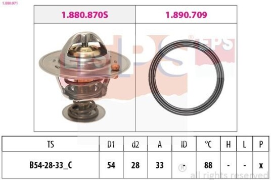 Termostat EPS 1.880.971