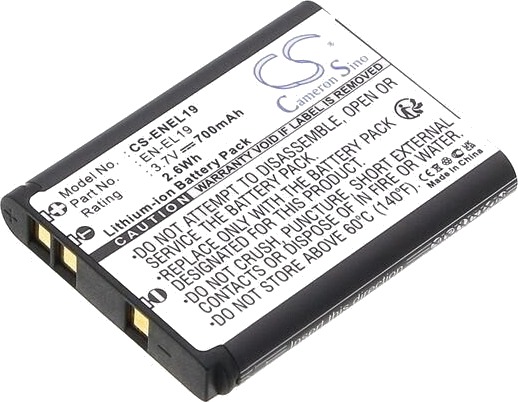 Nikon Coolpix S3300 batteri (700 mAh 3.7 V) Nikon Coolpix S3300 batteri (700 mAh 3.7 V)