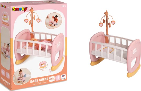Smoby Baby Nurse Vugge Smoby Baby Nurse Vugge