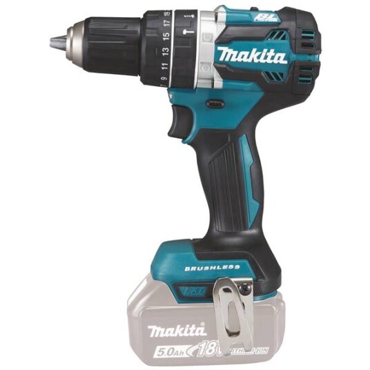 Makita DHP484Z 18V Slagbormaskin med Børsteløs Motor og 54 Nm