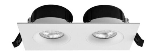 LEDPRO BY NORLUX TIGRUS 360 OVERFLATE FIRKANTET DOBBEL LAMPE HVIT 6927-38-3 LEDPRO BY NORLUX TIGRUS 360 OVERFLATE FIRKANTET DOBBEL LAMPE HVIT 6927-38-3
