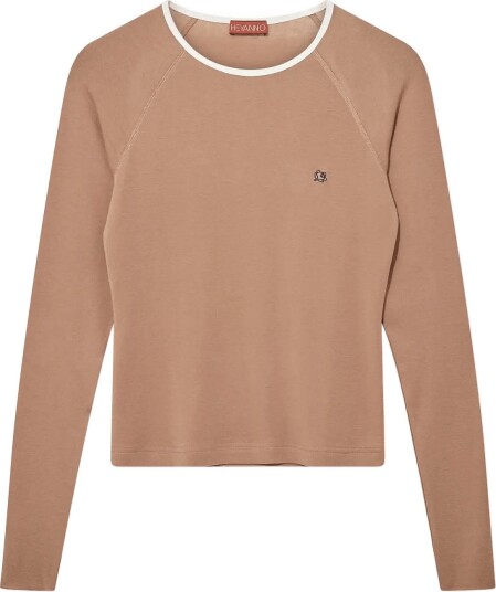 Heyanno Mmhmagnetic Wool Tee Beige XS