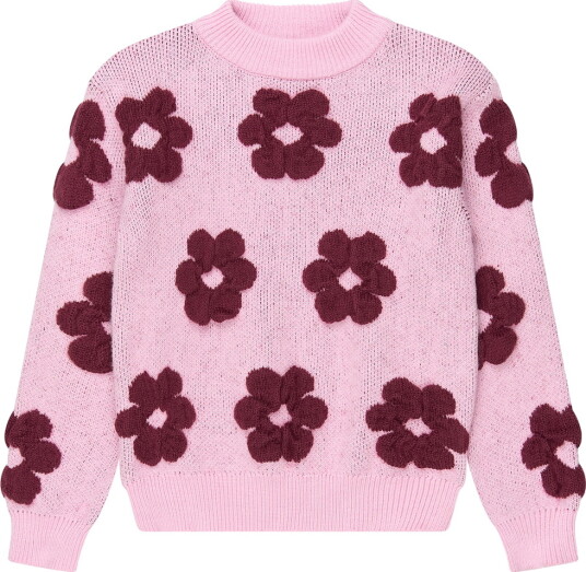 The New Genser Strikk TnVarda Rosa Lavender The New 13 14 år (158 164) Genser Rød