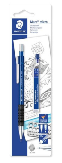 Staedtler Mechanical pencil 775 07 + leads bc