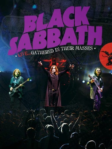 Black Sabbath Live: Gathered In Their Masses DVD Black Sabbath Live: Gathered In Their Masses DVD