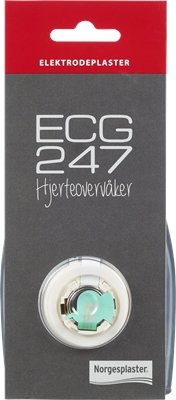 Norgesplaster ECG247 elektrodeplaster 1 stk
