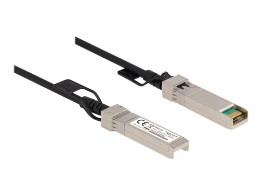 Delock - Direktekoblingskabel - Sfp+ (Hann) Til Sfp+ (Hann) - 2 M - 5 Mm - Toakset - Sff-8431/Sff-8432 - Passiv - Svart