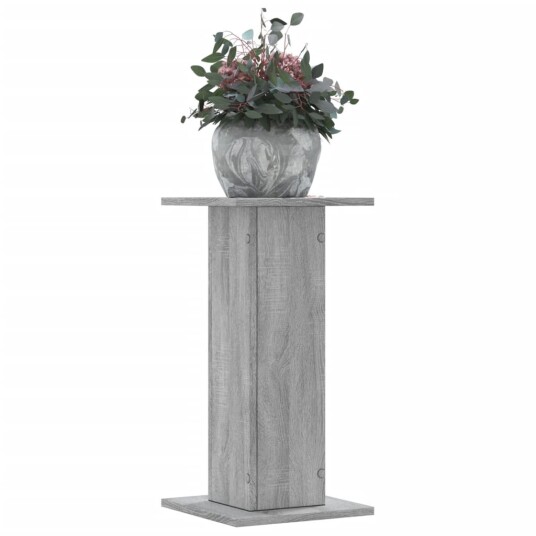 Plantestativer 2 stk grå sonoma 30x30x60 cm konstruert tre Plantestativer 2 stk grå sonoma 30x30x60 cm konstruert tre