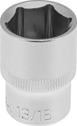 PELA 562451 Pipe Drivstørrelse 1/2", 6-Kant, Kort 13/16"
