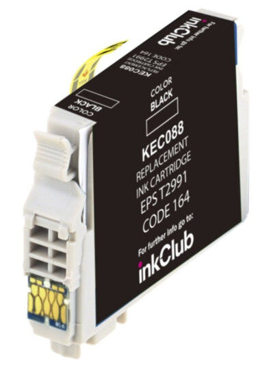 inkClub KEC088 Blekkpatron, erstatter Epson 29XL svart