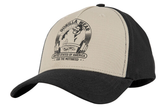 Buckley Cap, Black/Beige Svart/Beige OS Buckley Cap, Black/Beige Svart/Beige OS