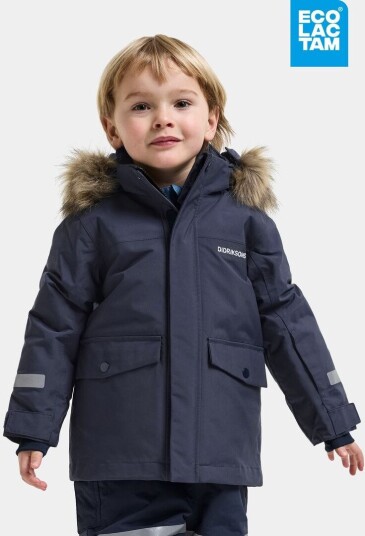 Bjärven Kids' Parka Navy