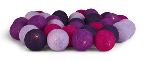 Iris Lights Vivid Violet lyslenke, 35 kuler