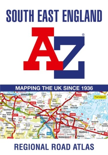 South East England A-Z Road Atlas Av A-Z Maps