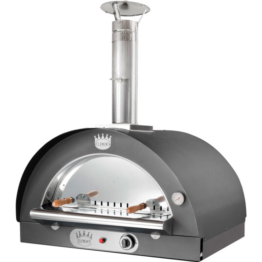 Clementi Family Gass Pizzaovn 100x80 cm Antrasitt