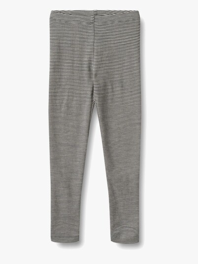 Wheat Agi Leggings Merinoull Navy Stripe 104