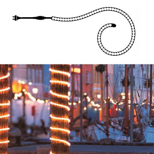 Sirius Tech-Line ropelight | 144 varmhvite lys | 4m. | STARTSETT Sirius Tech-Line ropelight | 144 varmhvite lys | 4m. | STARTSETT