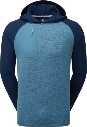 FootJoy Ts Pullover Hoodie Golfgenser herre Navy   Slate XX Large