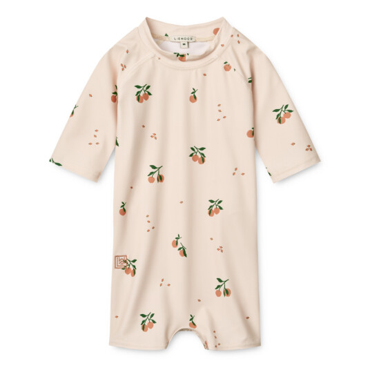 Liewood Thor baby swim jumpsuit – Peach / Sea shell   68