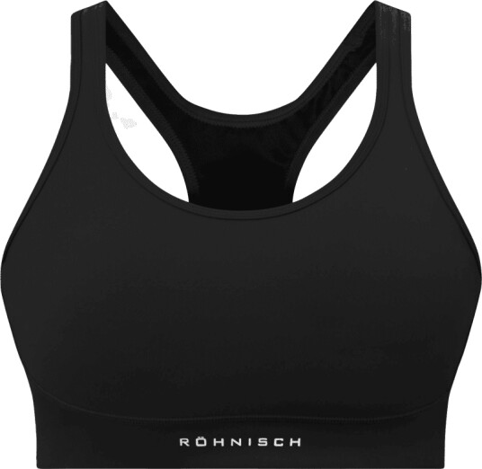 Röhnisch Women's Flattering Sportsbra L, Black Röhnisch Women's Flattering Sportsbra L, Black