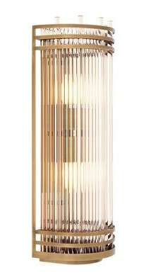 Gulf vägglampa mässing Gulf vägglampa mässing