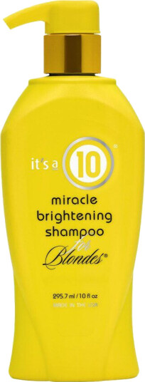 It's a 10 Miracle Brightening Shampoo For Blondes 295ml It's a 10 Miracle Brightening Shampoo For Blondes 295ml
