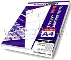 Emerson Etiketter 52,5X29,6 | 100 Stk. Art. 022 Etykieta