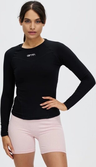 Aim’n Black Soft Basic Long Sleeve - M