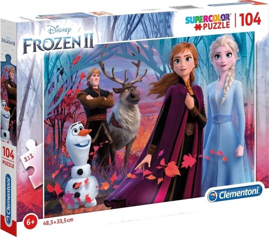Clementoni 104 Stk Puslespill Kids Fro