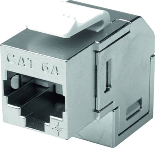 Telegärtner J00029a0122, Ledning Feste, Sølv, Rj-45, Hunkjønn, Nickel, Cat6a
