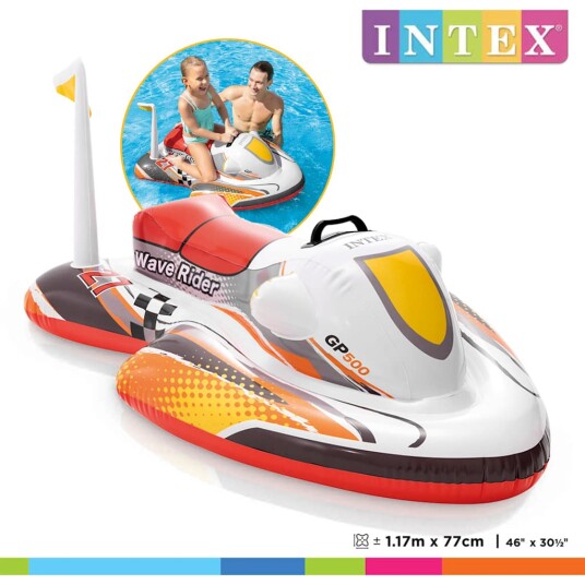 Intex Oppblåsbar vannscooter 117x77 cm Intex Oppblåsbar vannscooter 117x77 cm