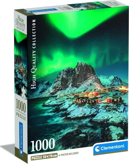 Clementoni Puslespill 1000 HQC Lofoten Islands Clementoni Clementoni Puslespill 1000 HQC Lofoten Islands Clementoni