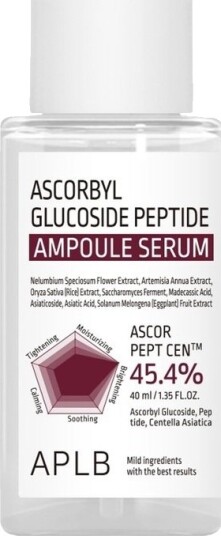 APLB Ascorbyl Glucoside Peptide Ampoule Serum 40ml