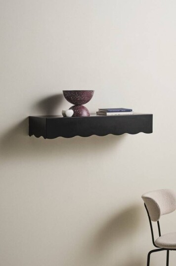 Jotex WAWAY vegghylle 80 cm Svart matt 1715639-03-0 1715639-01-0