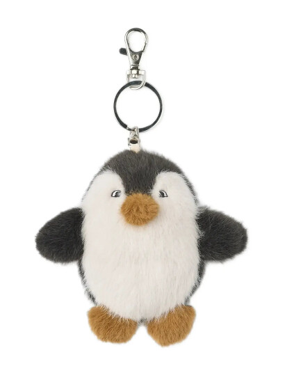 Liewood Alfredo Penguin Keychain - Grey - ONE SIZE