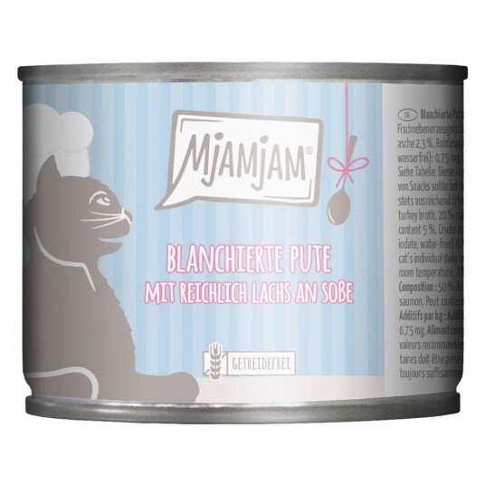 Mjamjam I Saus 6 X 185 G Blanchert Kalkun Med Mye Laks